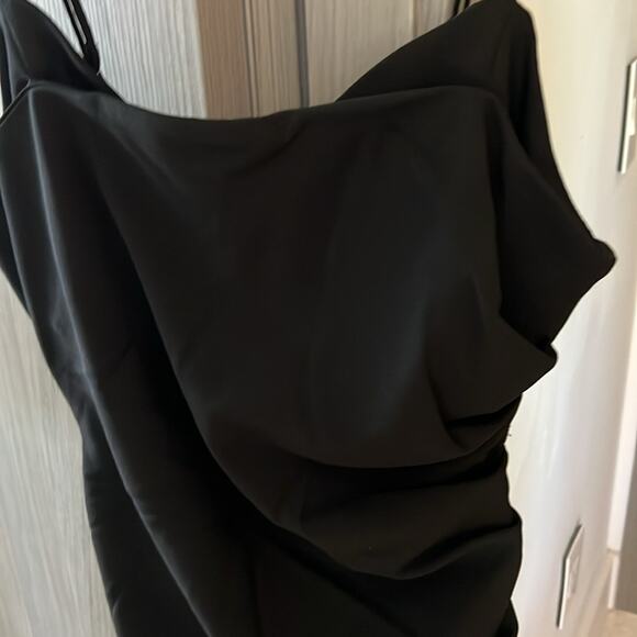 NWT $220 FINDERS KEEPERS Australia SLIP DRESS Emily black US 8 (M) - Picture 4 of 10